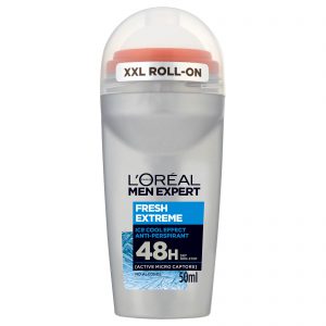 رول ضد تعریق مردانه لورآل سری Men Expert مدل Fresh Extreme 48H حجم 50 میلی لیتر